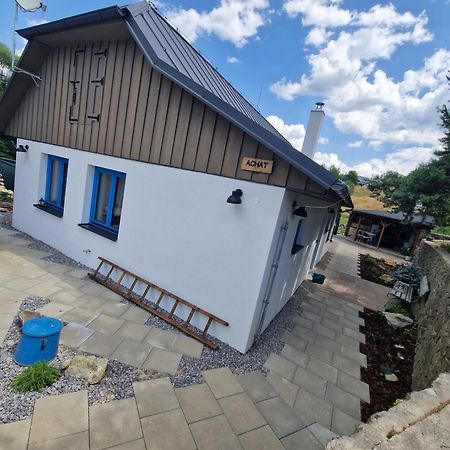 Chalupka Opal A Chalupa Achat Na Luke Lukahuta Chaletstiavnica Banska Stiavnica Na Samote - Samoobsluzny Pristup Cez Pin-Kod Nonstop Exteriör bild